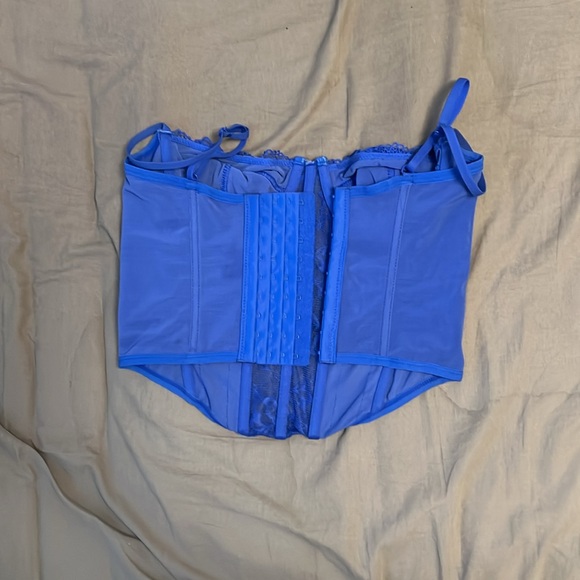 blue corset top - Picture 2 of 2